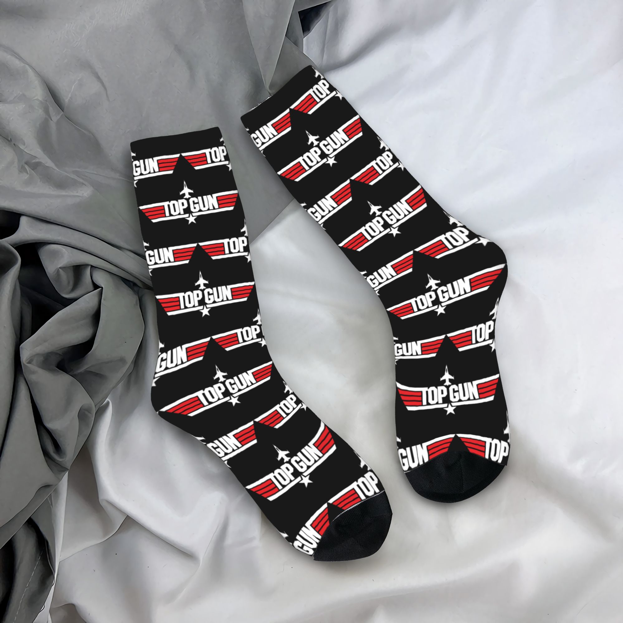 Dress Sock Men - Meias masculinas personalizadas Maverick Film Top