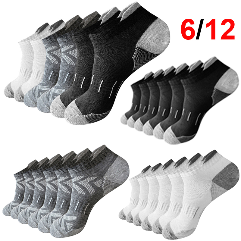Athletic Sock Cushion - Meias Masculinas Esportivas Casuais com Estampa