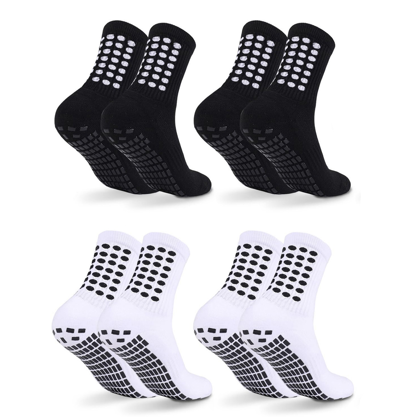 Athletic Sock Cushion - 4/8 pares crianças meias de futebol