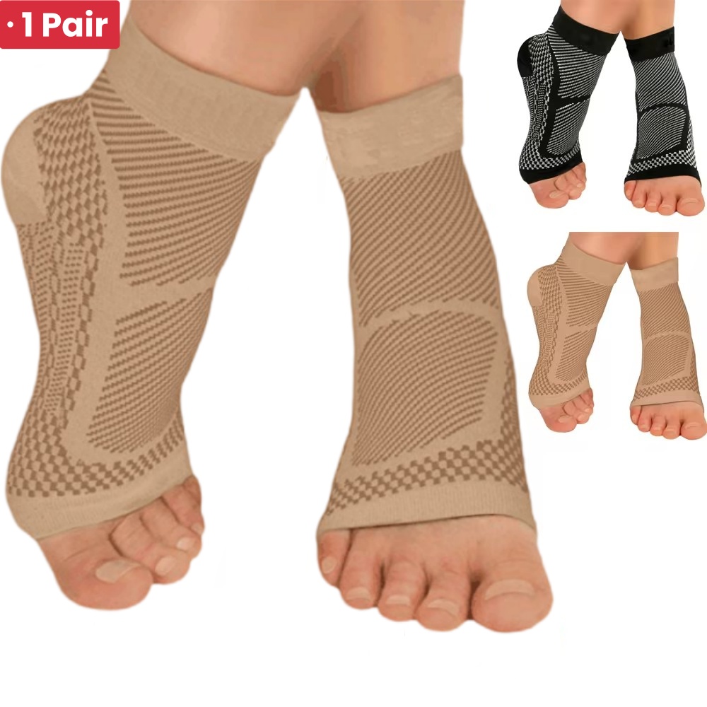 Compression Sleeve Calf - 1 par esportes tornozelo suporte cinta