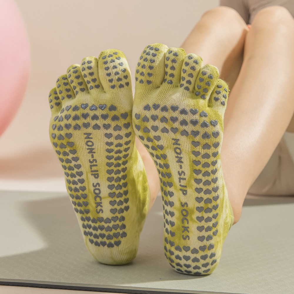 Meias Tie-Dye Femininas com Ci - Grip Sock Yoga avaliação e preço