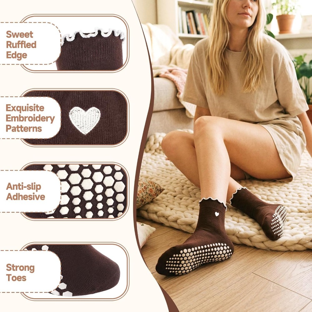 Meias de Yoga Estilosas com So - Grip Sock Yoga avaliação e preço