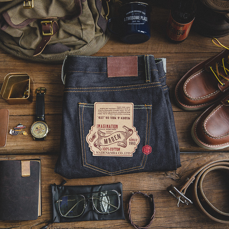 Maden vintage 14.5oz ourela je - Levis Jeans 501 avaliação e preço
