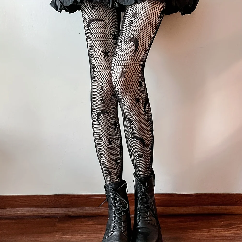 Lolita sexy jk meias arrastão  - Fishnet Stocking Women avaliação e preço