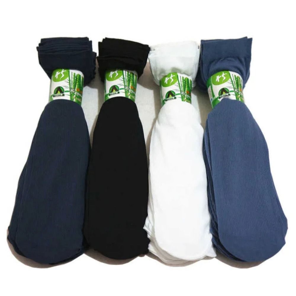10 pares de meias masculinas d - Silk Sock Bamboo avaliação e preço