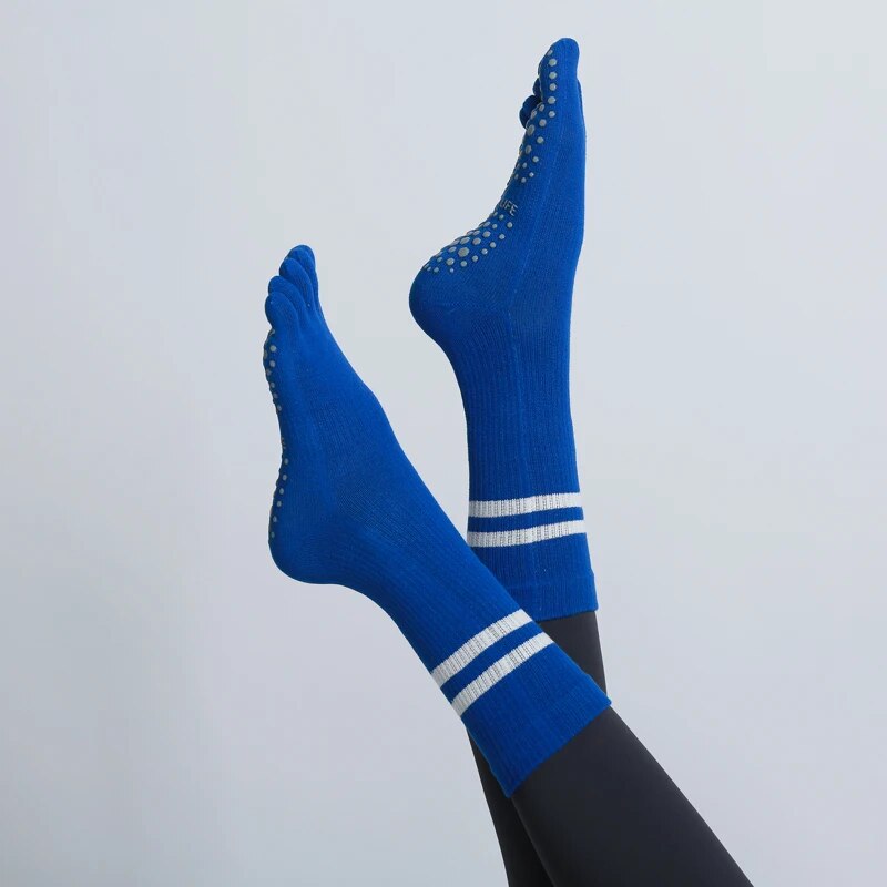 Mulheres respirável meias de y - Grip Sock Yoga avaliação e preço