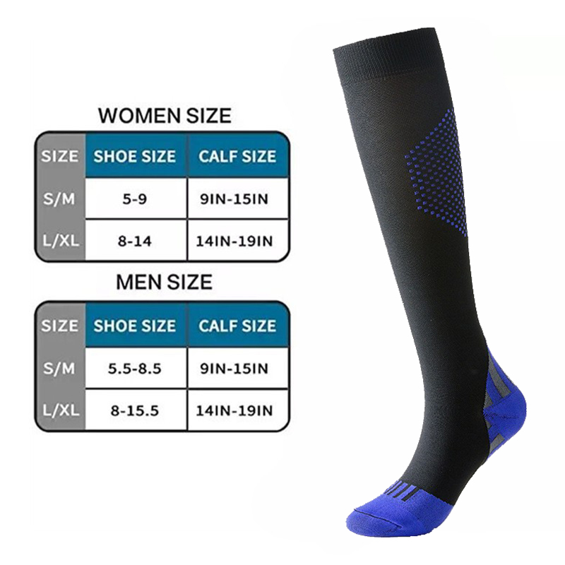 Novas meias de compressão cabe - Compression Sock Medical avaliação e preço