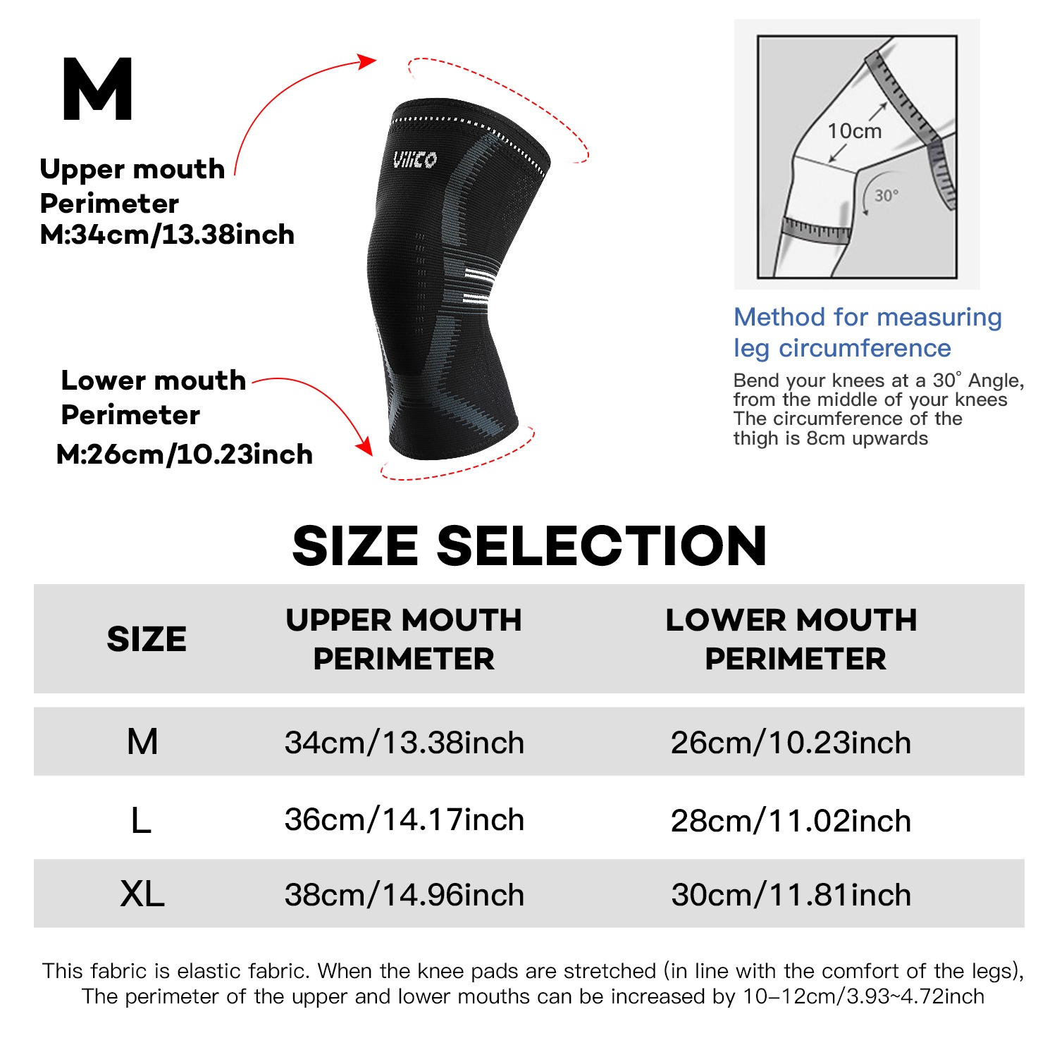 1 Unidade de Joelheira para Mu - Compression Sleeve Calf avaliação e preço